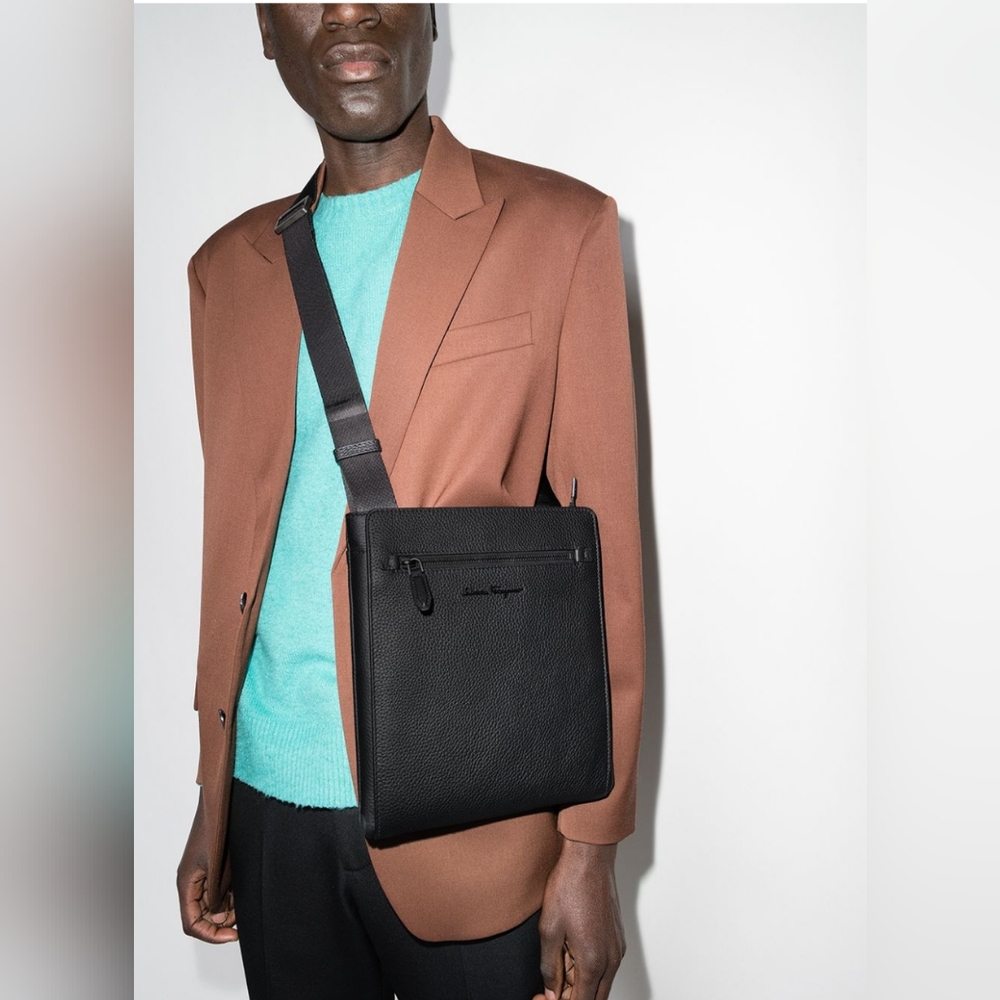 Ferragamo leather crossbody bag